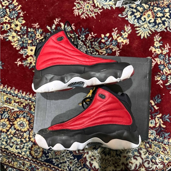 jordan pro strong gym red